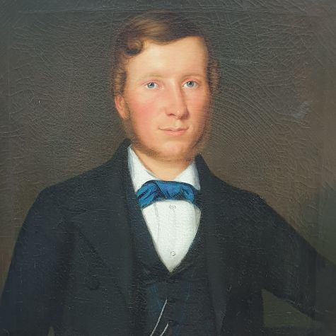 To realise an artworks true worth, such as this portrait of a suited young gentleman (Circa 1840), we advise you use an independent valuation service